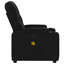 Fauteuil inclinable de massage Vidaxl, similicuir noir, métal, contreplaqué