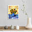 Art mural sur toile Vase tournesol-841479765-841479764