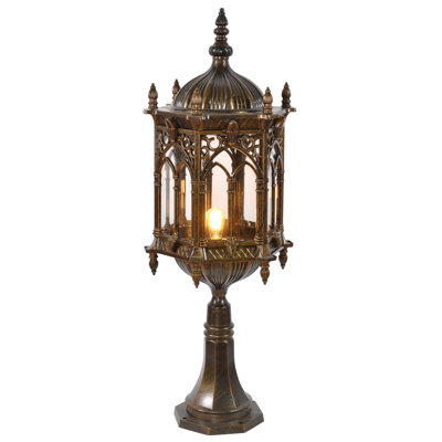 Lampe colonne gothique