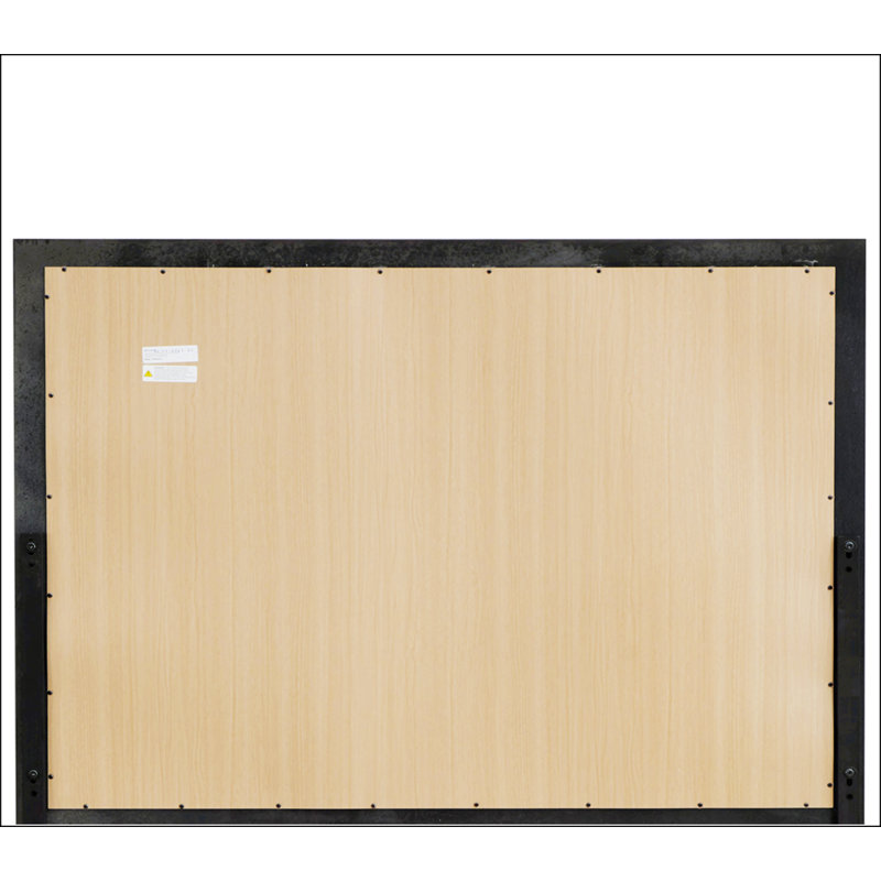 Miroir élégant avec cadre en forme pour les vestibules et les chambres à coucher, ajoutant une touche moderne à votre décor intérieur