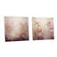 «Beige Botanical Impressions II», ensemble de 2 peintures murales abstraites en acrylique-103920917