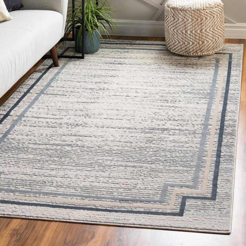 Vallelunga Abstract Indoor Rug, Rectangle 7' x 10'