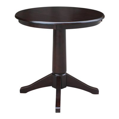 Imilia Solid Wood Pedestal Dining Table