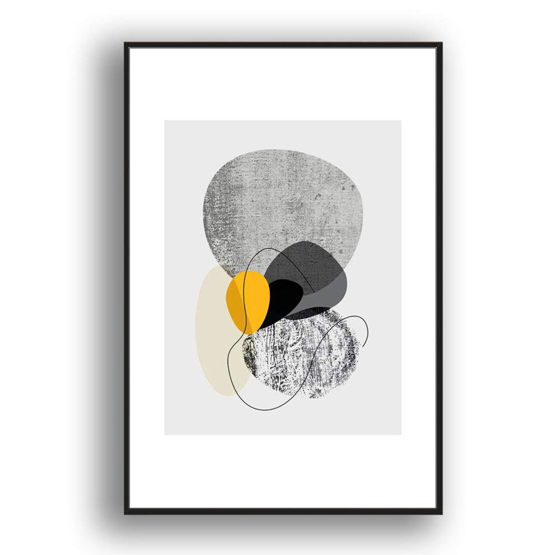 Abstract Abstract, Noir, H 36 po x l 24 po