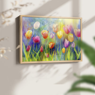 Floral Series-CXXVI -Framed Print - Restickable