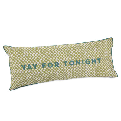 Yay For Tonight Bolster Cushion