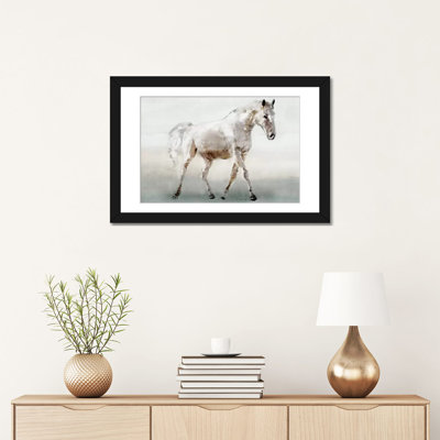 «White Horse», impression sur toile
