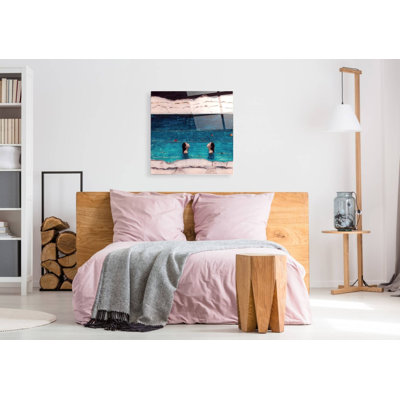 «Rising Waters» par DB Waterman, art mural en verre acrylique