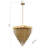 18 - Light LED Geometric Chandelier