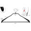 Cintre antidérapant Bodyform pour robe / chandail / chandail-17854232