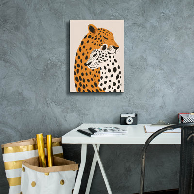 «Leopard Mom» par Andreas Magnusson, art mural sur toile
