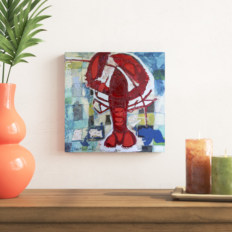 Brillant Maine Lobster III, H 12 po x l 12 po