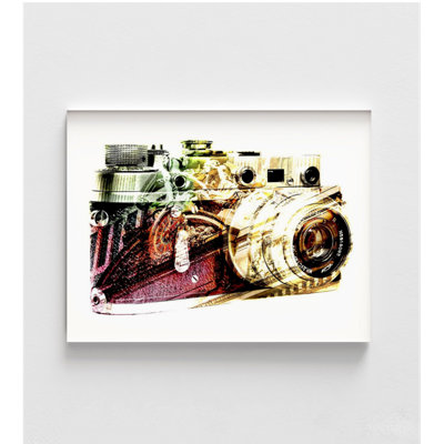 Grand Central Snapshot By GI Artlab, Photo Studio Waiting Room Decor, Pink Camera Artwork, Teen Gift Idea, Photo Classroom Decor