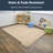 Brown Solid - Rectangle Small