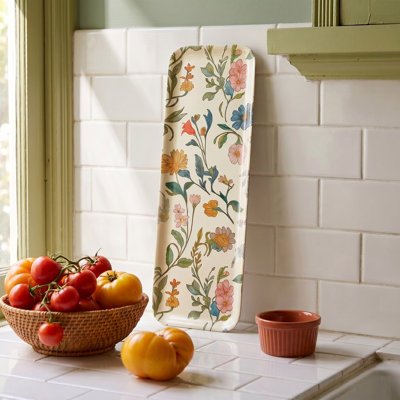 Handcrafted Iron Floral Wall Accent
