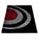 Heller Hand Tufted Shag Polyester Eco-Friendly Area Rugs - Multicolor, Geometric Modern Design, High Pile Thick Handmade Anti Skid Area Rugs for Living Room, Bed Room