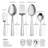 Mikasa Oliver Satin 18.10 SS 65Pc Flatware Set, Service For 12
