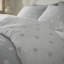 Brushed Polkadot Spot Soft and Cosy Reversible Duvet Cover Set with Pillowcases-72517987-72517985