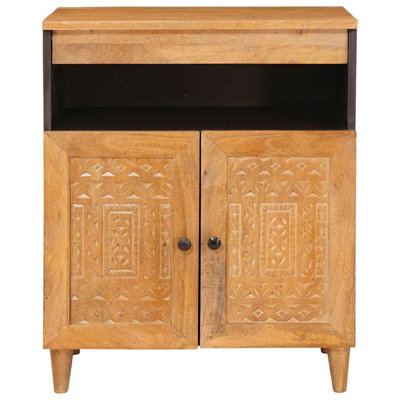 Solid Wood Accent Cabinet