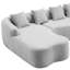Canapé modulaire en forme de L de 104,7 po avec méridienne et siège profond à 4 places Boneless-116985613