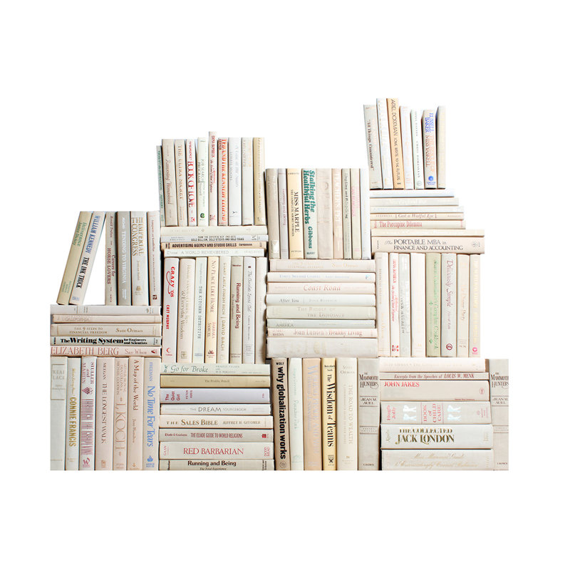 Modern Beach Book Wall, 100