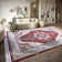 Kollektion 1870 Machine Woven Cream/Red Indoor Rug