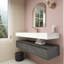 Ensemble de meuble-lavabo simple mural Alysa-71095507
