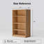 Armoire de rangement en bois avec tablettes réglables sans portes-957914336-958100329