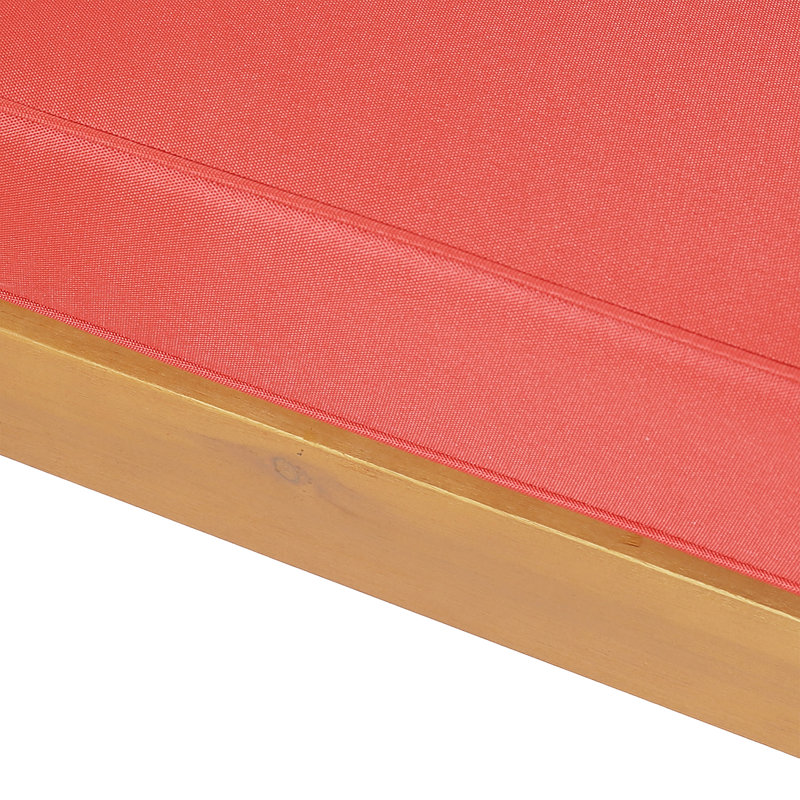 Banc d'angle en X avec table basse