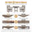 Outdoor Dining Set With Square Table And 2 Armchairs-131364105