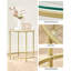 Table de bout en verre Mastin