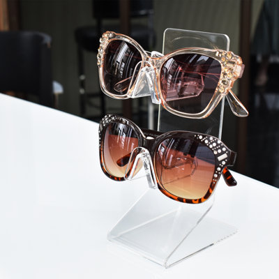 Acrylic Eyeglasses Frame Stand Sunglasses Rack