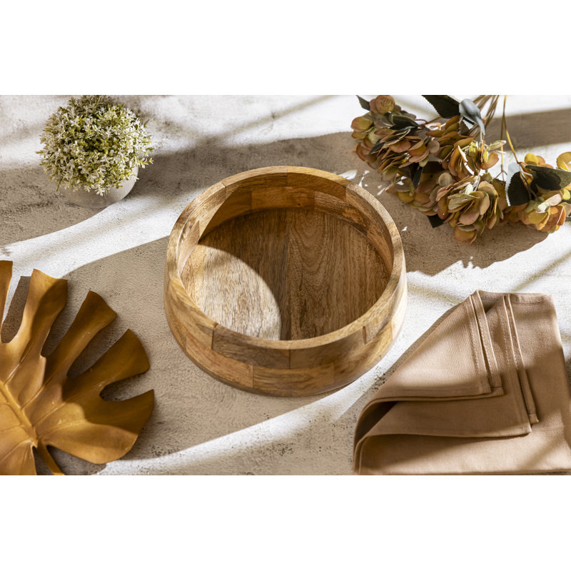 Bol de service en bois