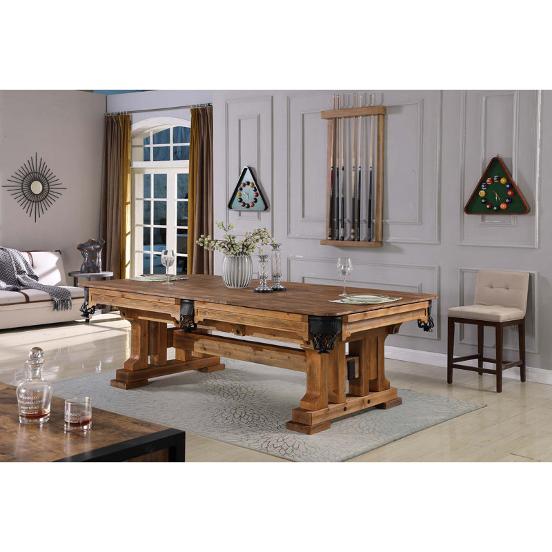 Colorado Slate Pool Table with Professional Installation Included, 7', Euro Blue, Yes
