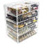 6 Drawer Diamond Pattern Makeup Cosmetic Organizer