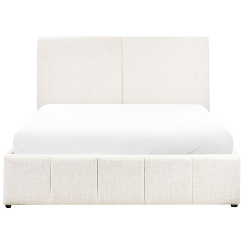 Ottoman Bed Fabric CASTELNAVET, Black/White, European Kingsize (160 x 200 cm)