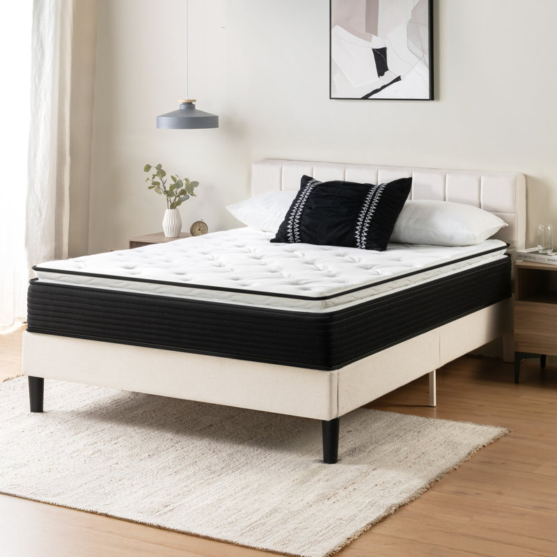 Wayfair Sleep 10" Plush Pillow Top Hybrid Mattress, Queen