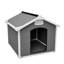 Niche pour chien durable et imperméable pour les grandes races avec protection UV et ventilation