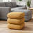Agnes Upholstered Round Swivel Ottoman-117873394