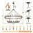 Tianga 54 - Light Dimmable Wagon Wheel Chandelier-839247373