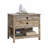 Farmhouse Filing Cabinet With One Storage Drawer And Shelf