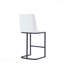 Chaise basse - Comptoir enneigé - Accent Perfect For Modern Lounges - blanc