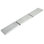 Antic Craquelle 6" x 3" Glossy Ceramic Bullnose Tile Trim in White
