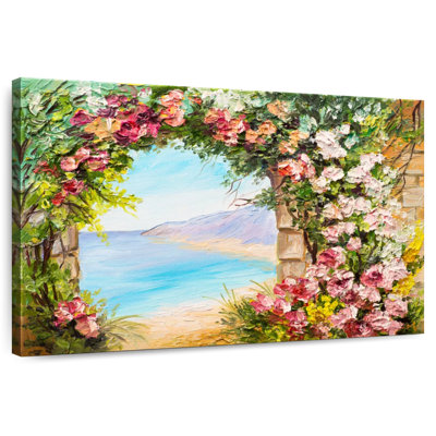 Lilie unique bord de mer