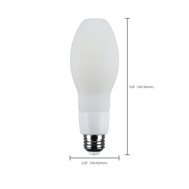 15 Watt LED HID Replacement ED17 5000K Medium Base White 120-277 Range Voltage