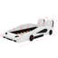 Lit plateforme simple en forme de voiture avec roulettes-1648182505
