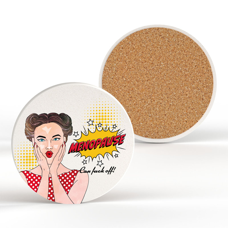 Ceramic Round 1 Piece Coaster