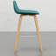 Ensemble de 2 tabourets Mid-Century Modern