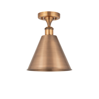 Plafonnier semi-encastré 1 lumière 8 po