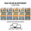Tapis d'intérieur / extérieur géométrique Duxbury - orange / bleu marine / vert-110742425